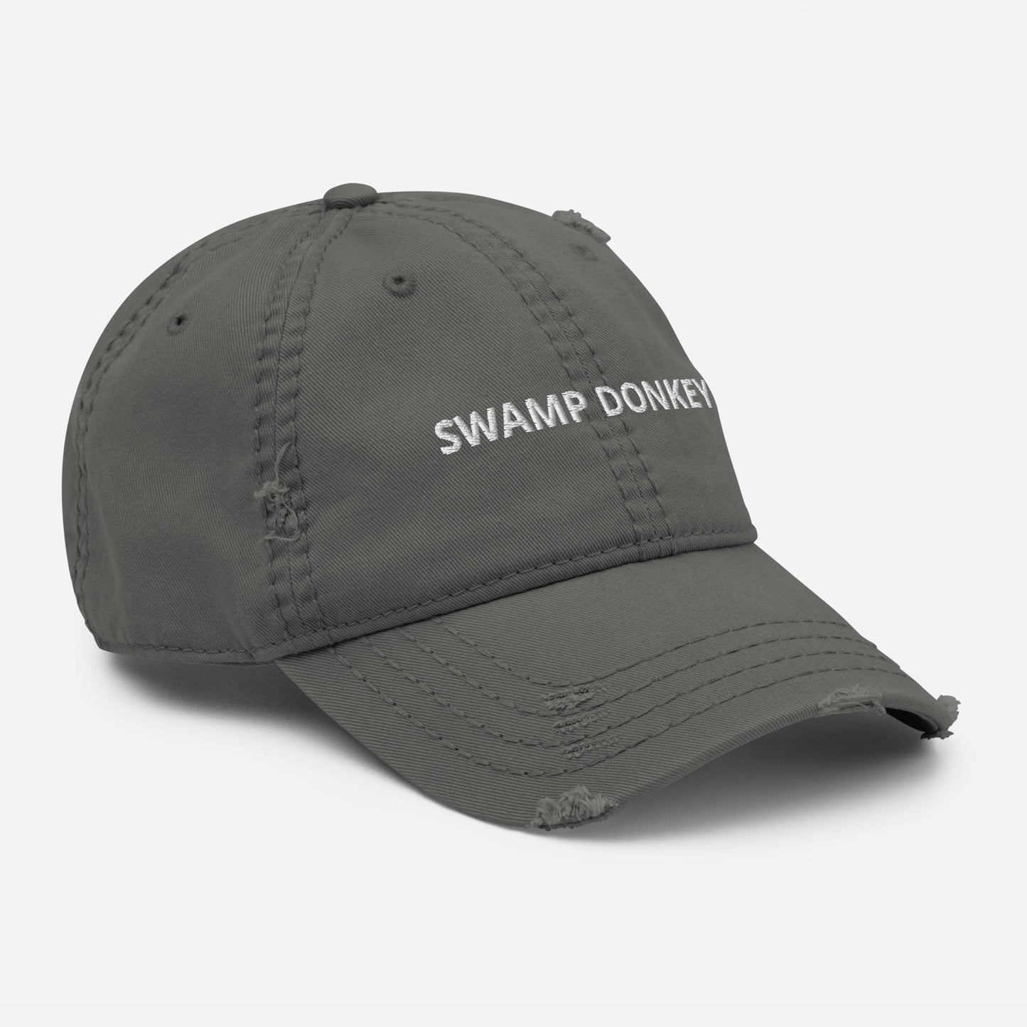 Swamp Donkey Distressed Dad Hat - ninanush