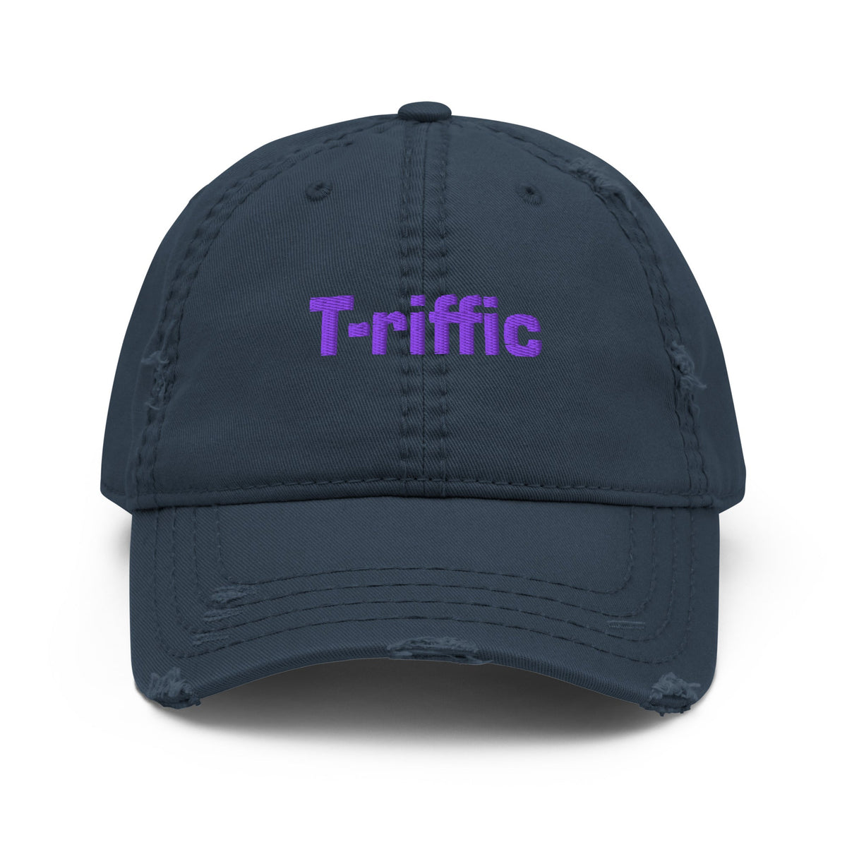 T-riffic Distressed Dad Hat - ninanush
