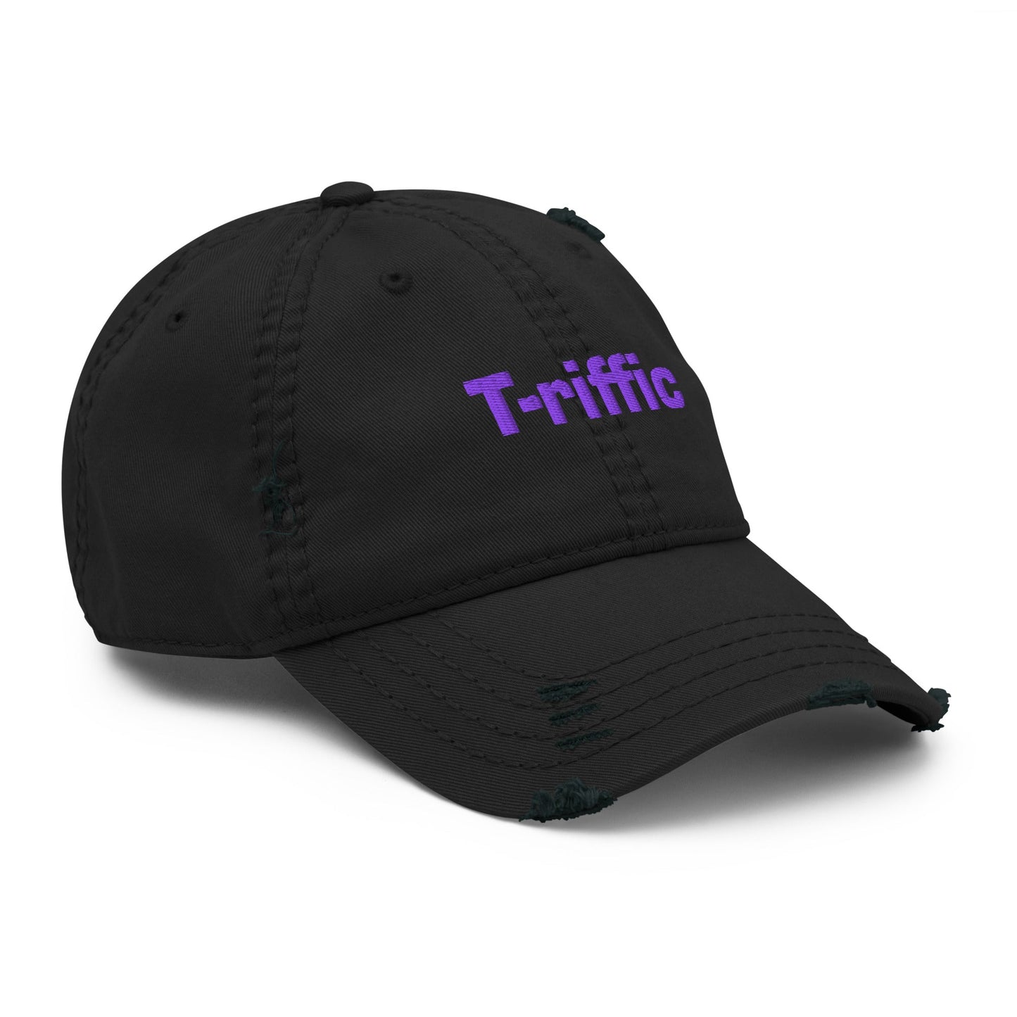 T-riffic Distressed Dad Hat - ninanush