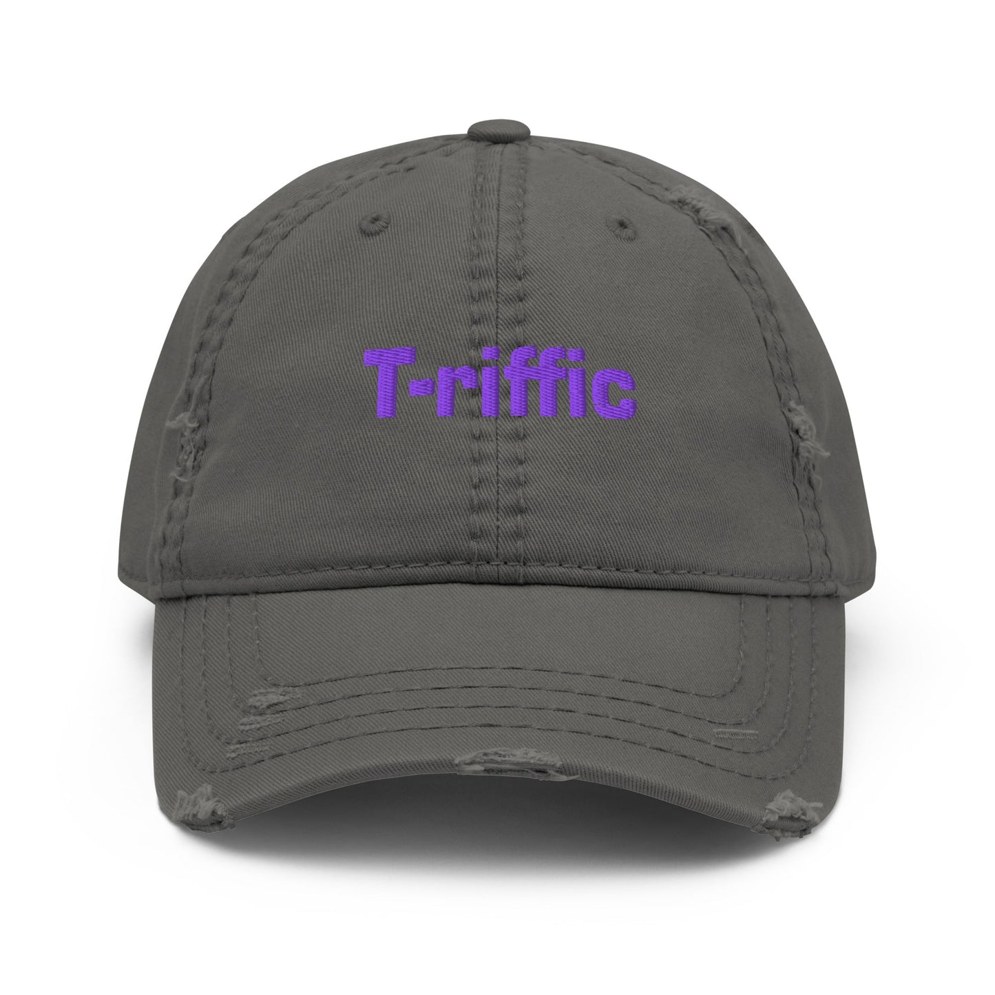 T-riffic Distressed Dad Hat - ninanush