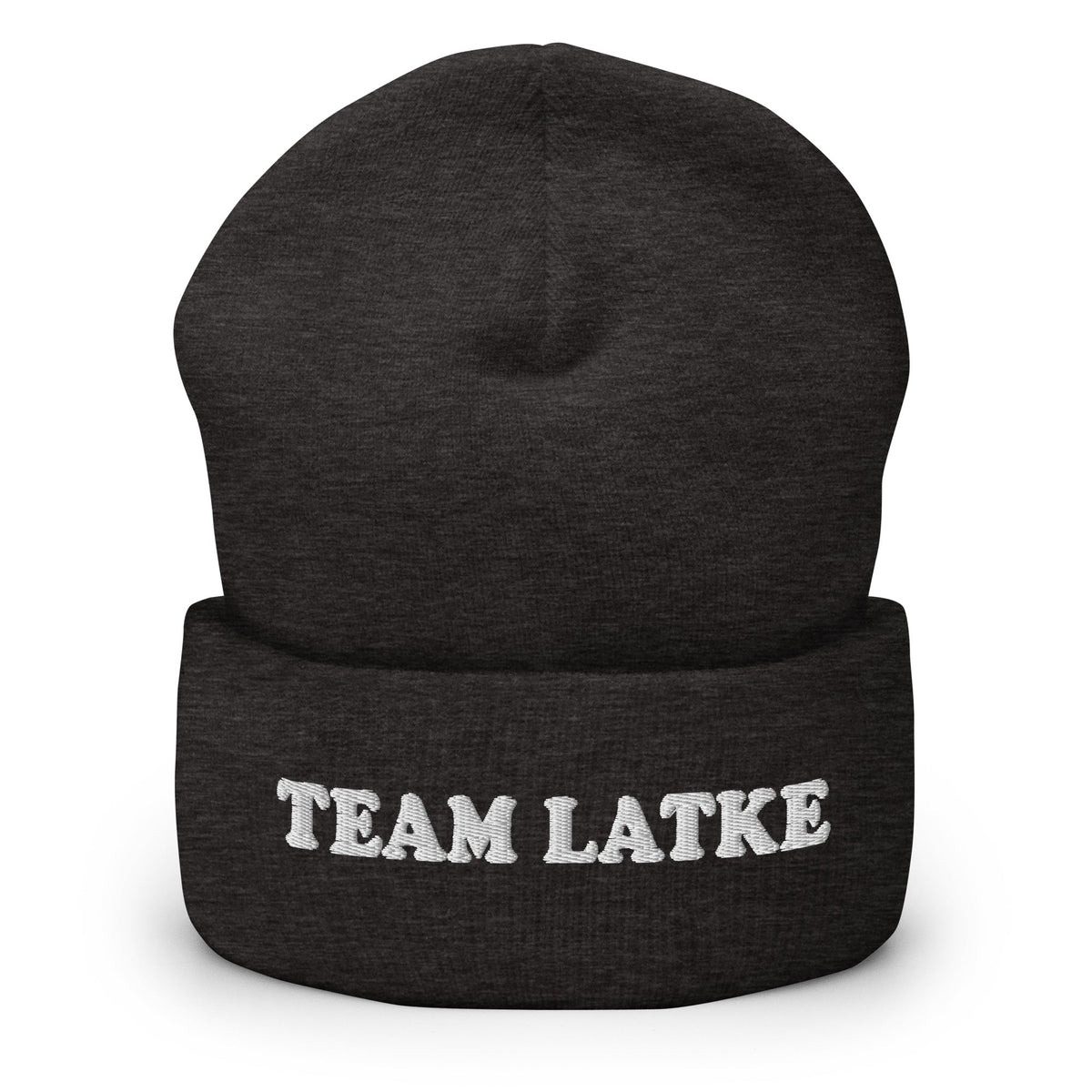 Team Latke Cuffed Beanie - ninanush