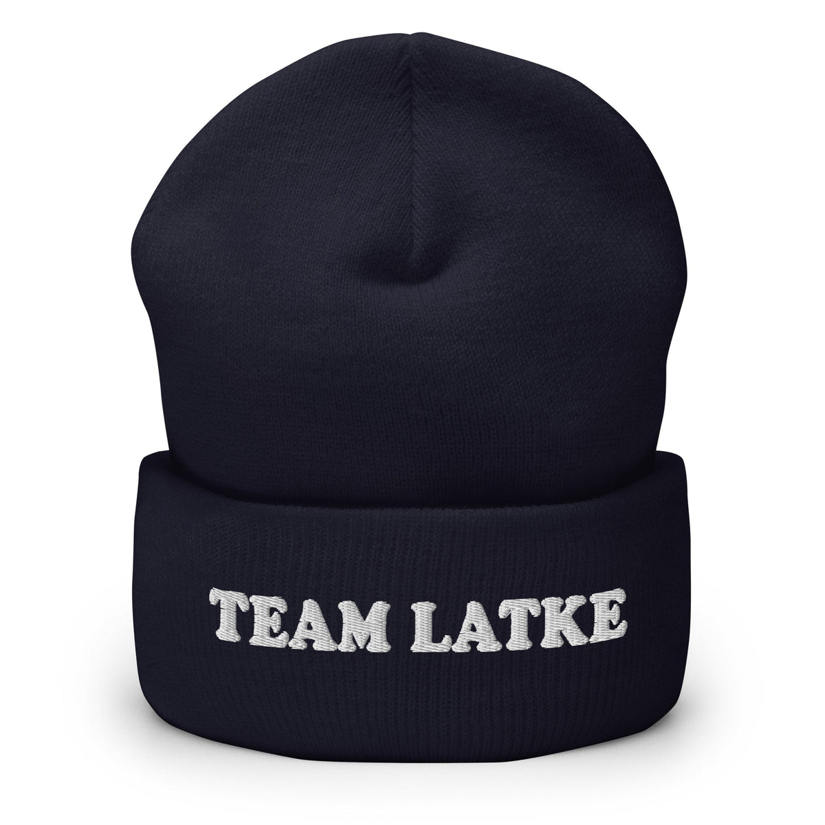Team Latke Cuffed Beanie - ninanush