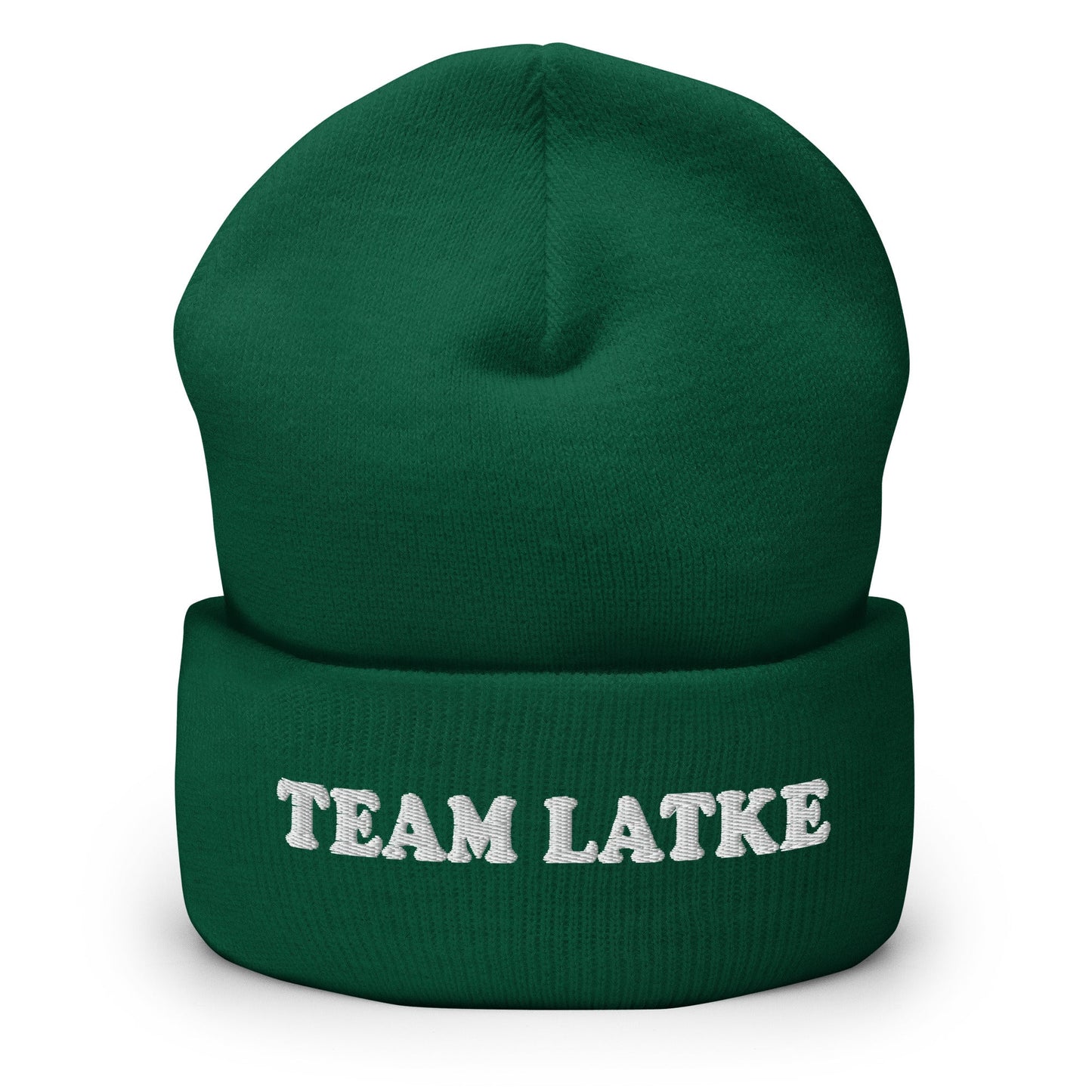 Team Latke Cuffed Beanie - ninanush