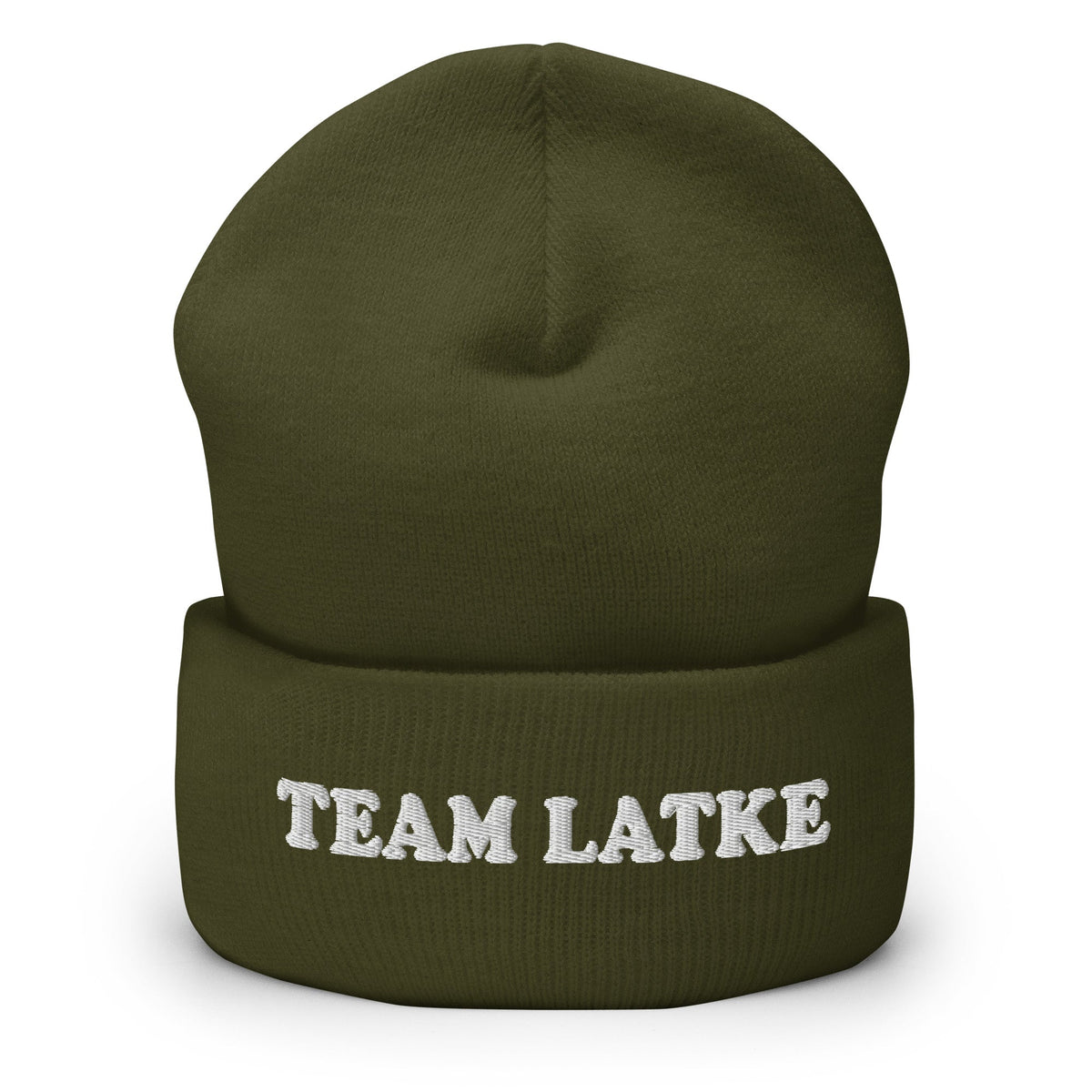 Team Latke Cuffed Beanie - ninanush