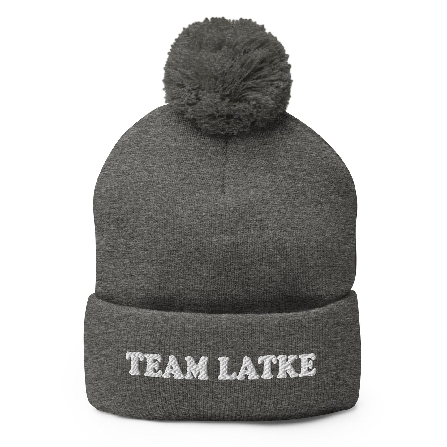 Team Latke Hanukkah Beanie - ninanush