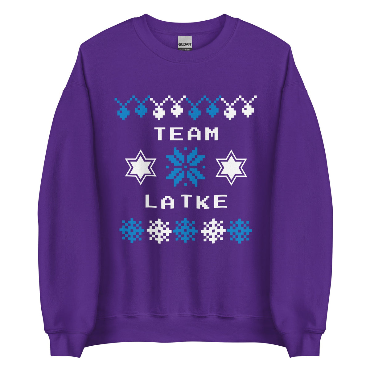 Team Latke Hanukkah Sweatshirt - ninanush