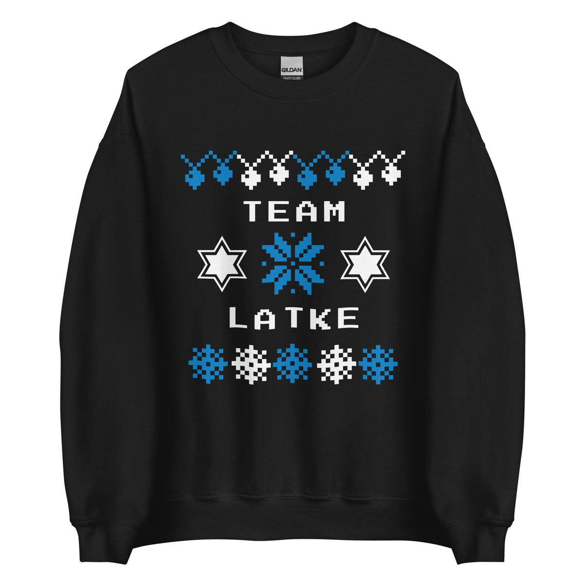 Team Latke Hanukkah Sweatshirt - ninanush