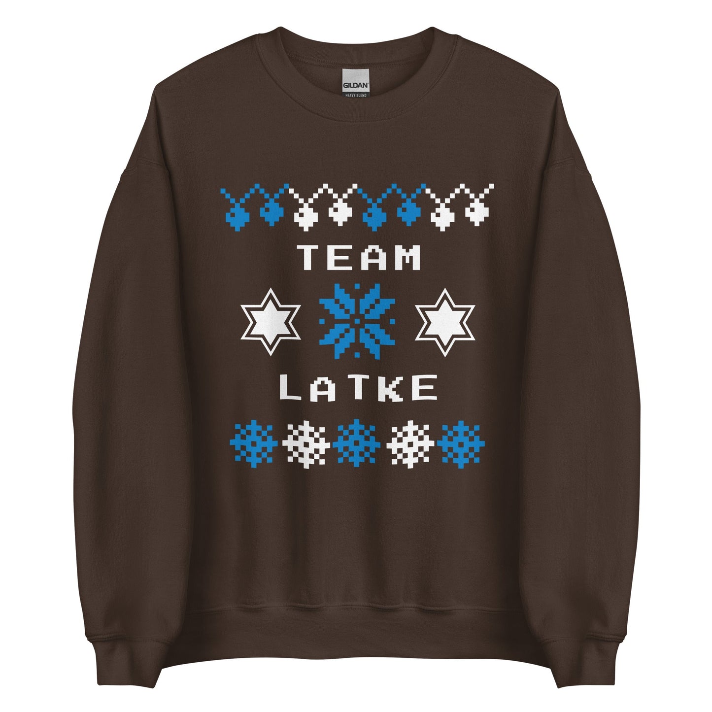 Team Latke Hanukkah Sweatshirt - ninanush