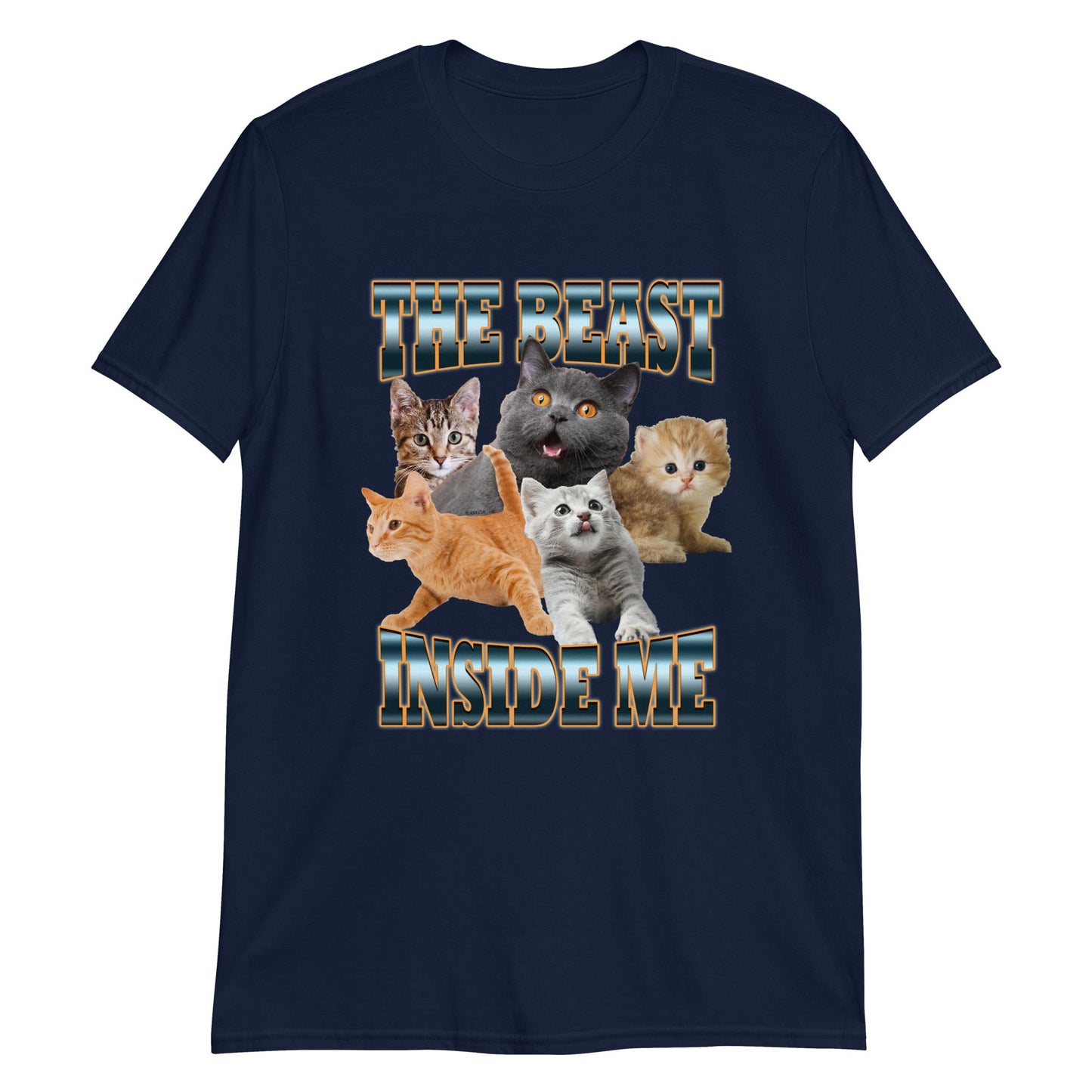 The Beast Inside Me Cats T-Shirt - ninanush