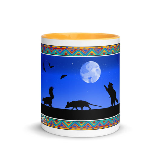 Trash Cats Night Stroll Mug - ninanush