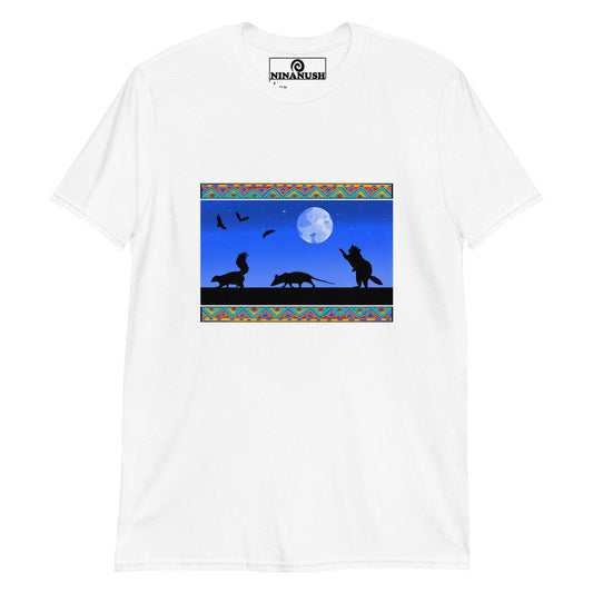Trash Cats Night Stroll T-Shirt - ninanush