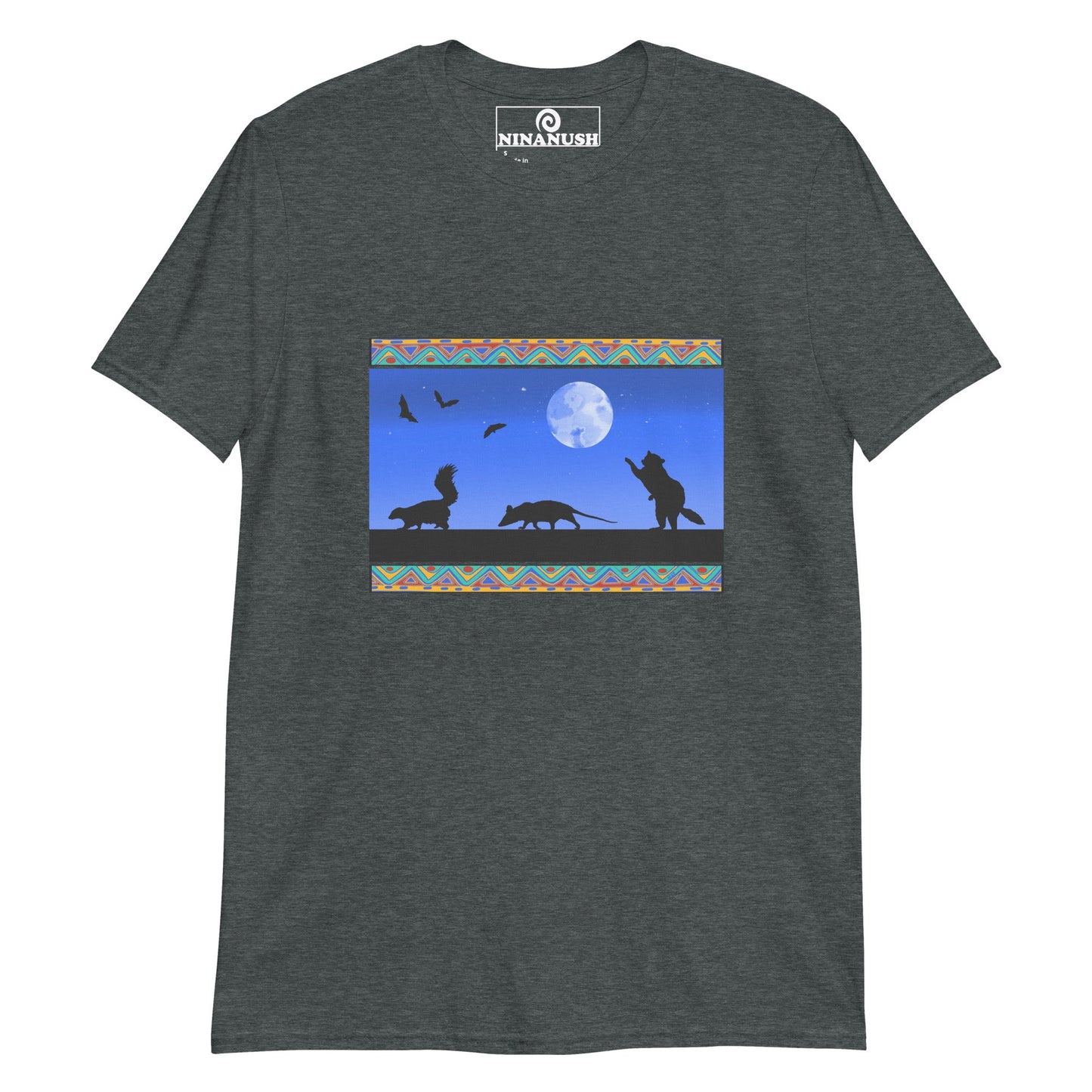 Trash Cats Night Stroll T-Shirt - ninanush