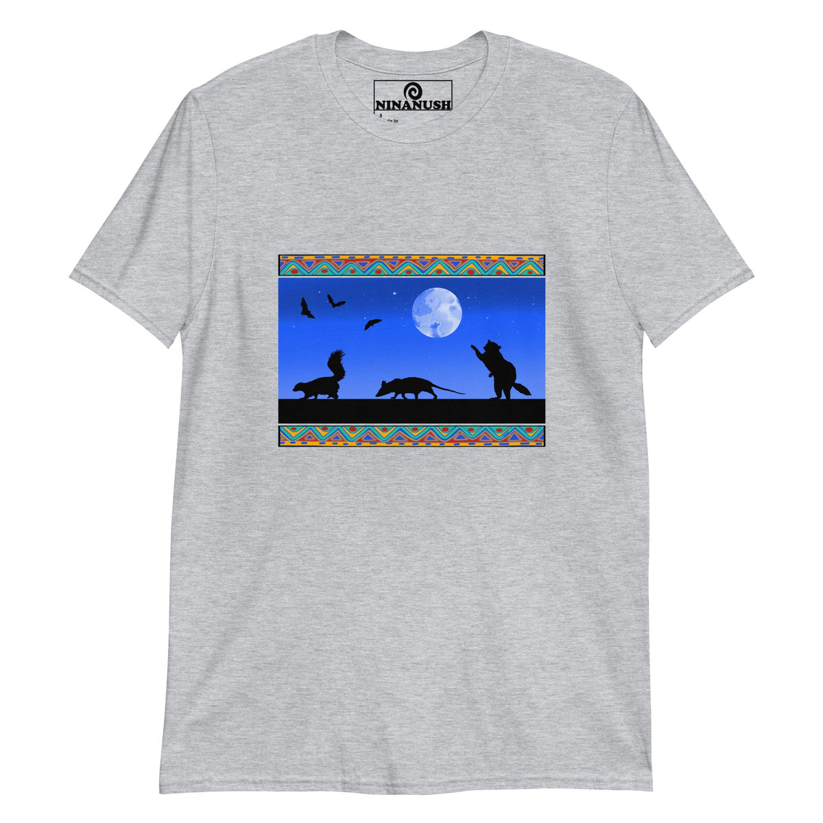 Trash Cats Night Stroll T-Shirt - ninanush