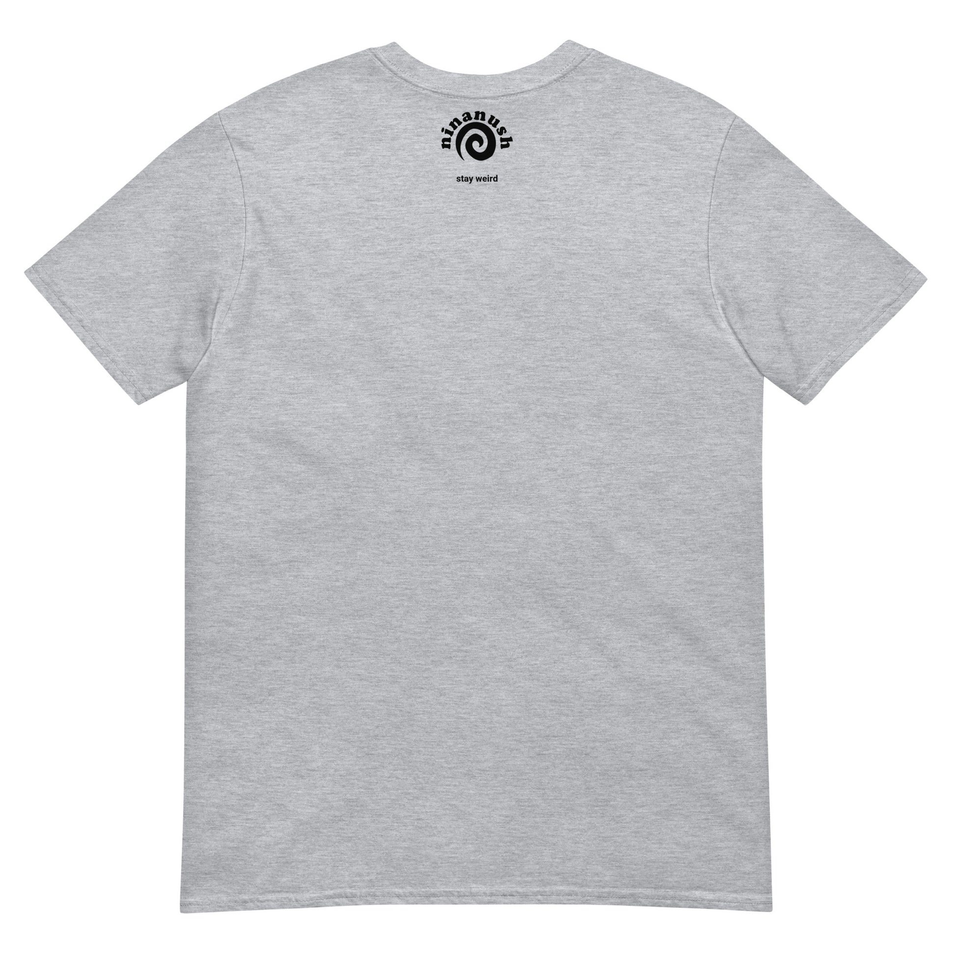 Gray weird vibes only t-sshirt - This weird vibes only t-shirt is a unique and funny t-shirt for weird people. It's a simple t-shirt with a cute saying about being weird. Weird is wonderful and everyone is a little weird - so celebrate your weirdness, be yourself and radiate those weird vibes in this funky tee. Or a funny gift for your weird friends.