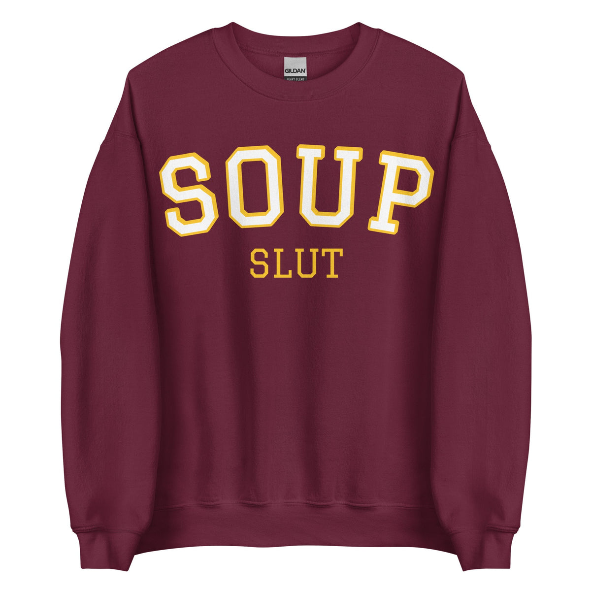 Varsity Soup Slut Sweatshirt - ninanush