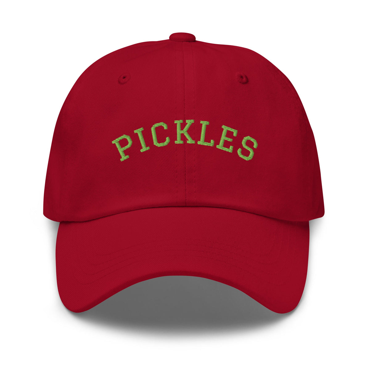 Varsity Style Pickles Dad Hat - ninanush