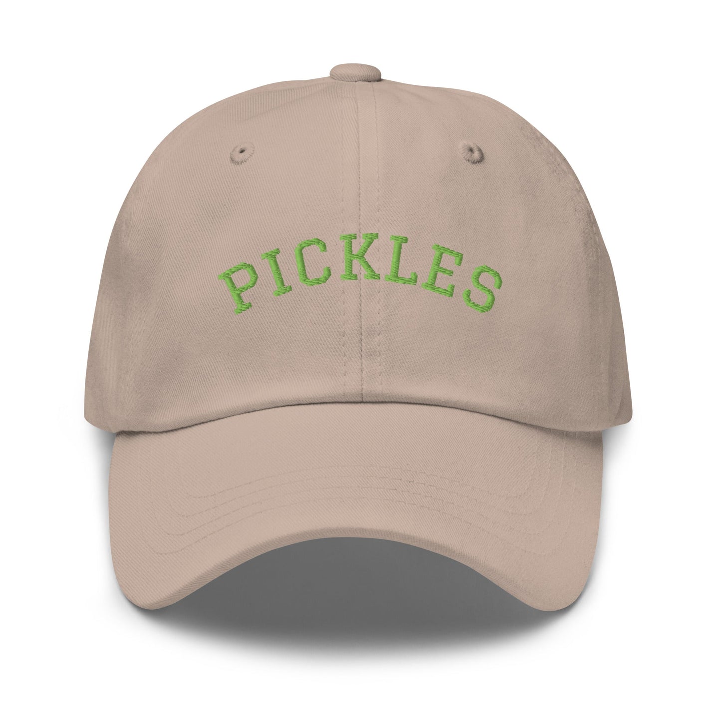 Varsity Style Pickles Dad Hat - ninanush