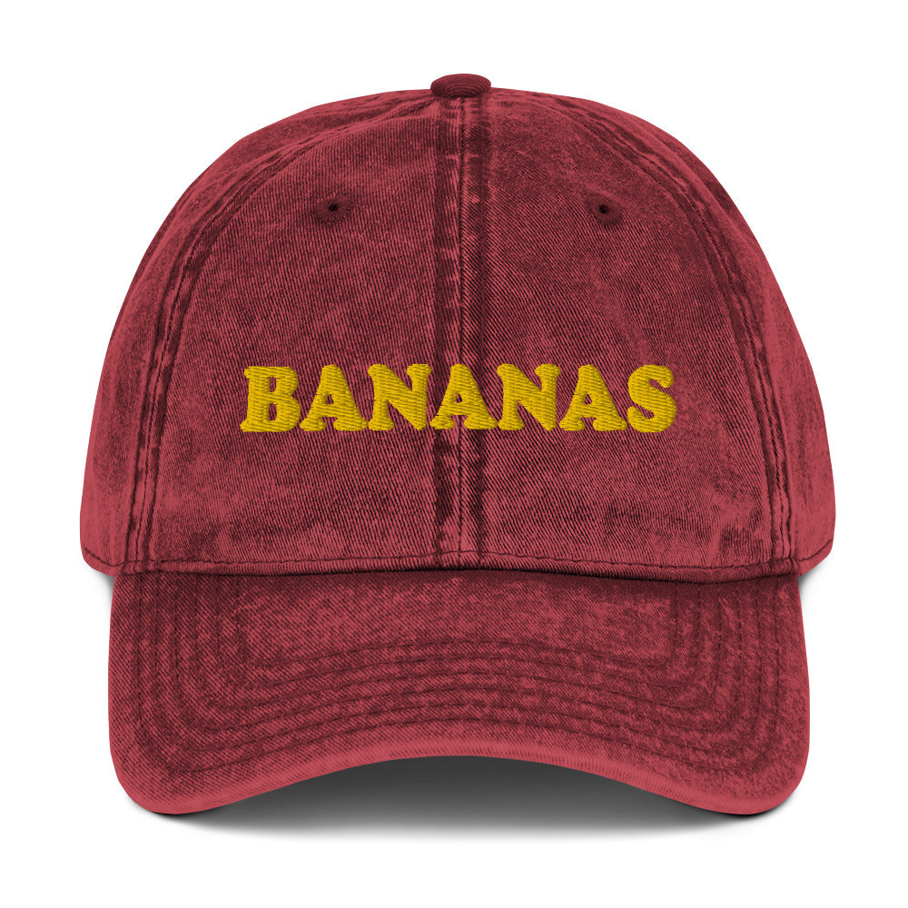 Bananas Vintage Dad Hat