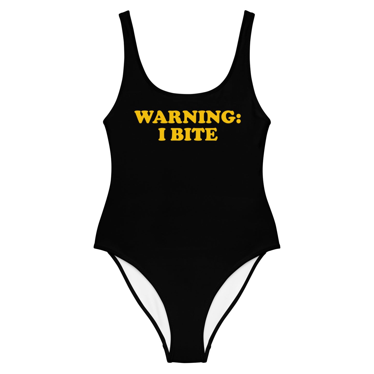 Warning: I Bite One-Piece Swimsuit - ninanush