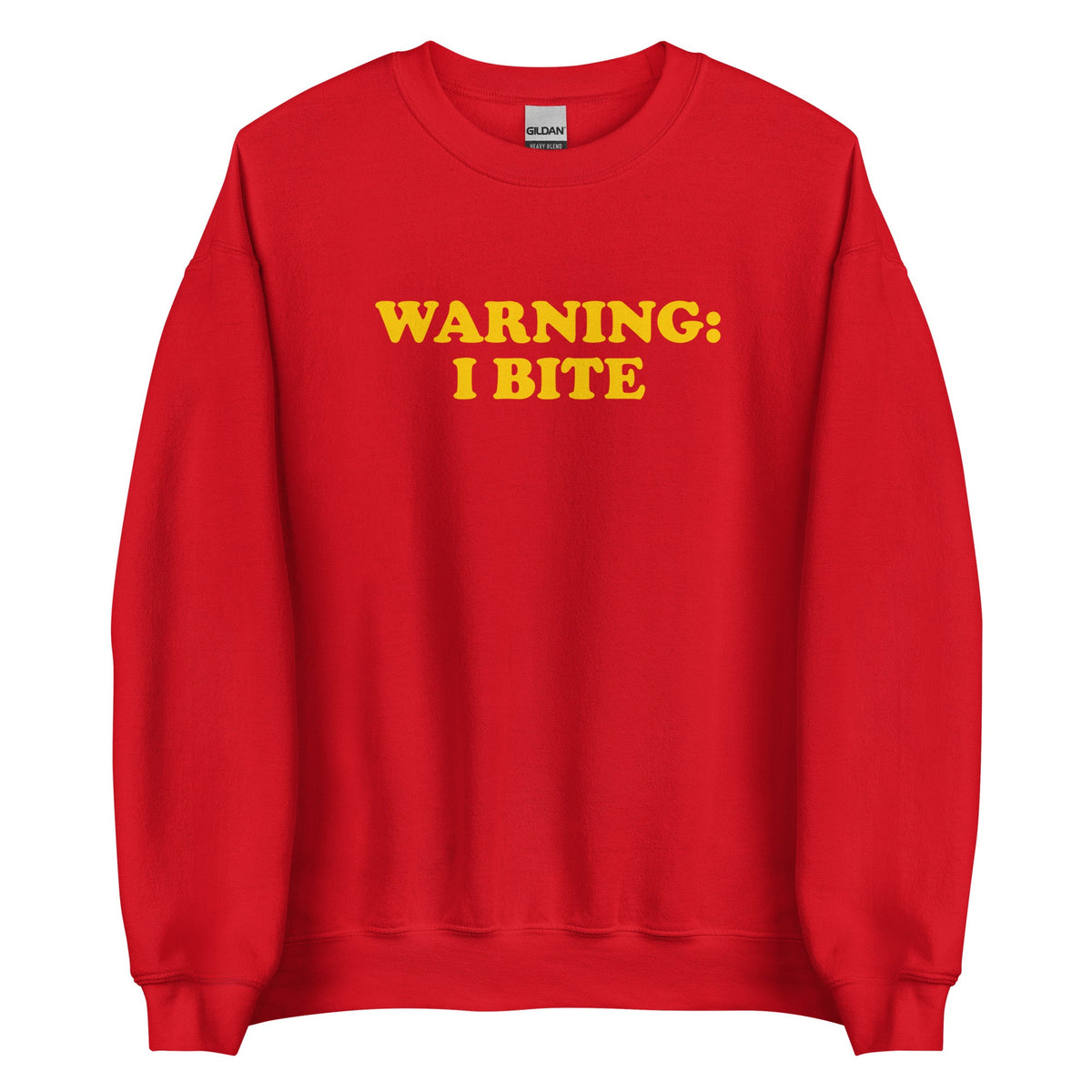 Warning: I Bite Sweatshirt - ninanush