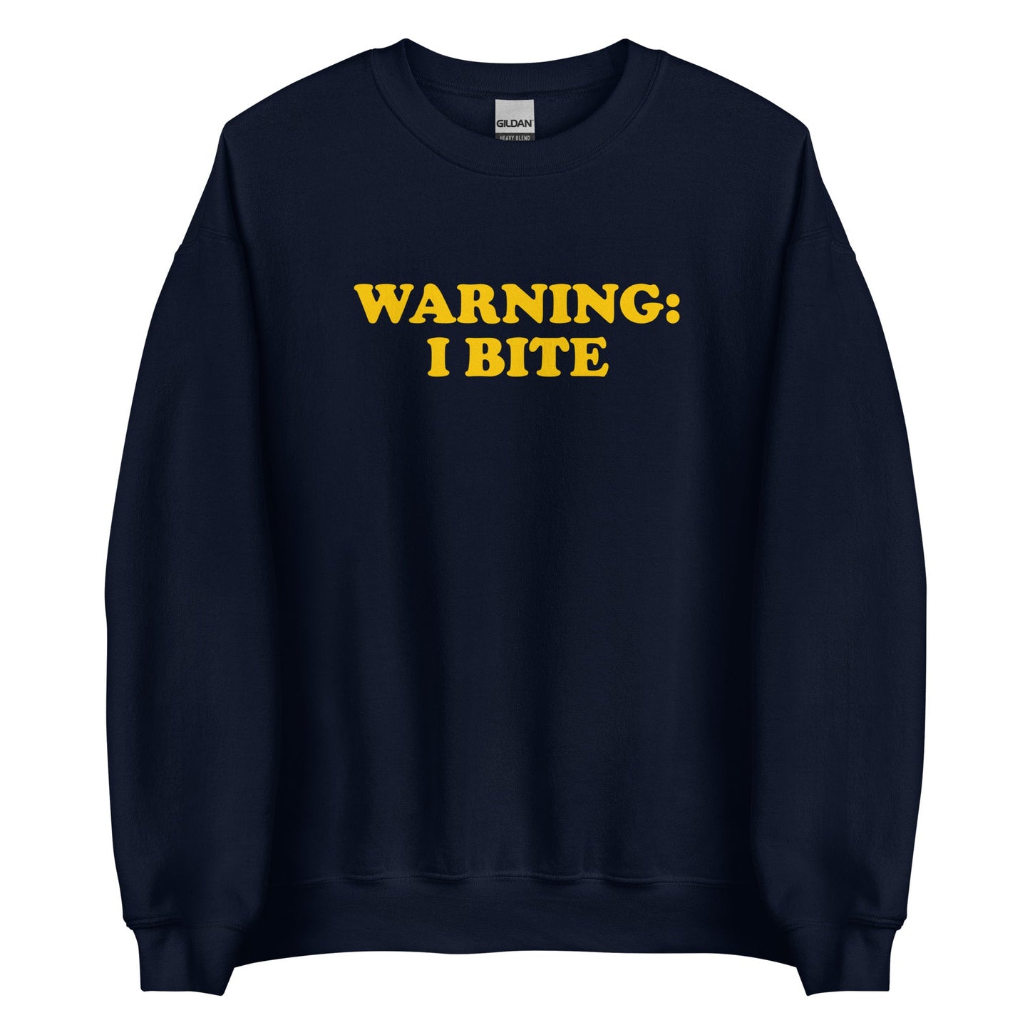 Warning: I Bite Sweatshirt - ninanush