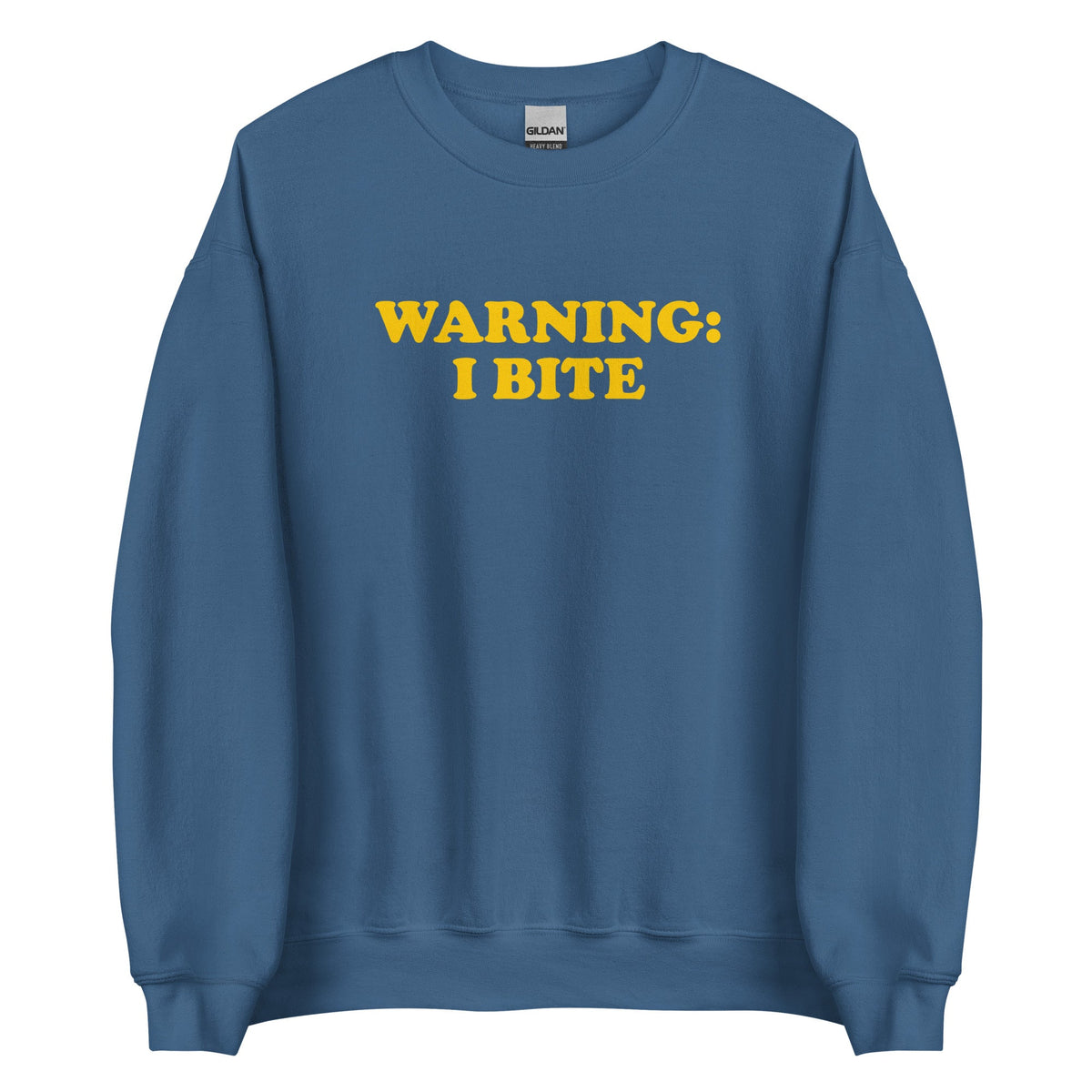 Warning: I Bite Sweatshirt - ninanush