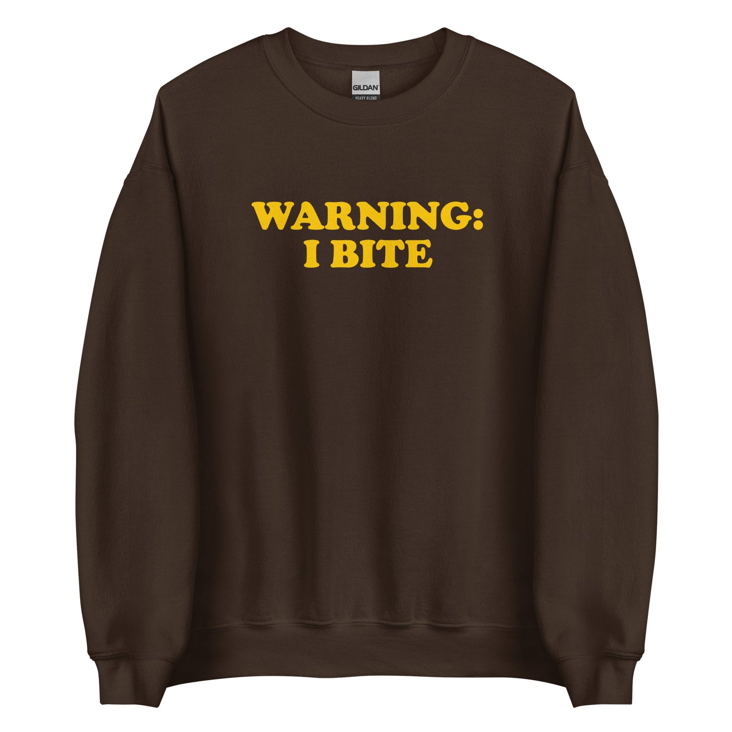Warning: I Bite Sweatshirt - ninanush