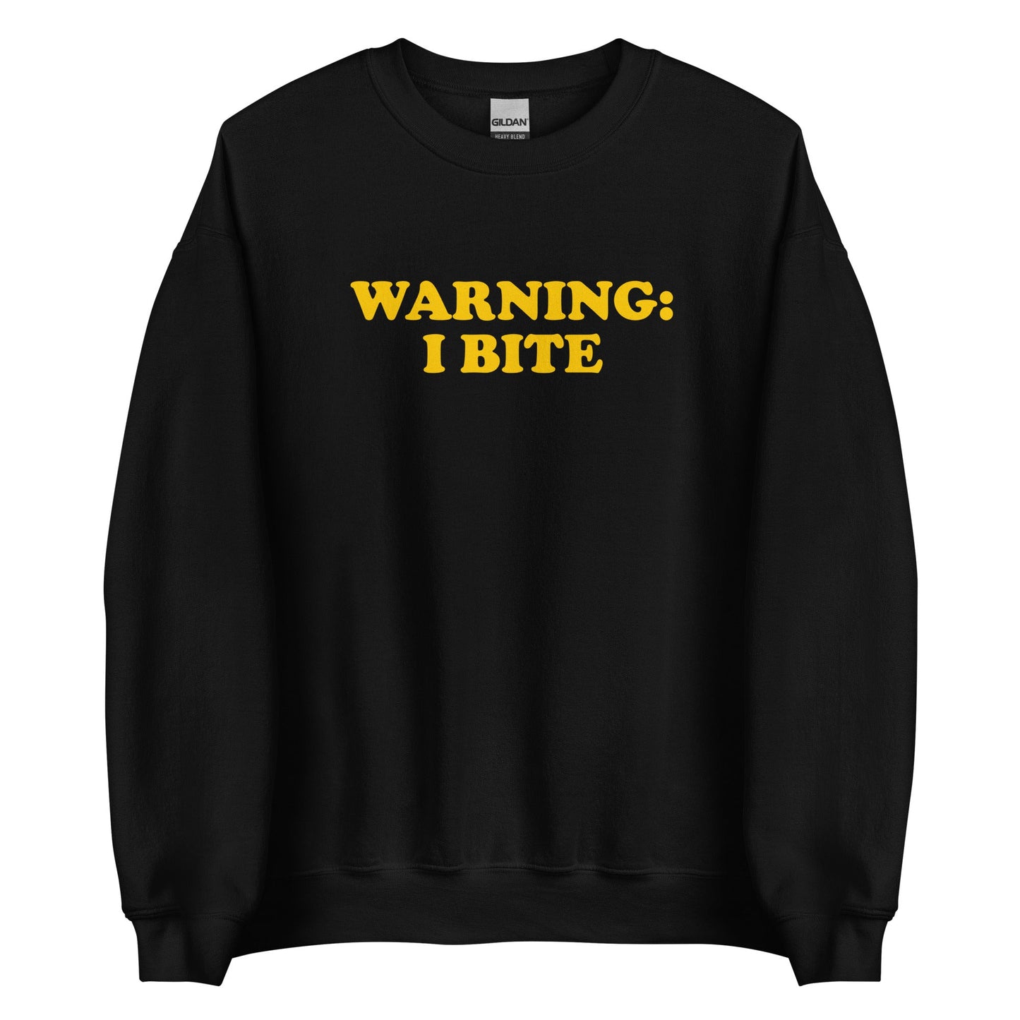 Warning: I Bite Sweatshirt - ninanush