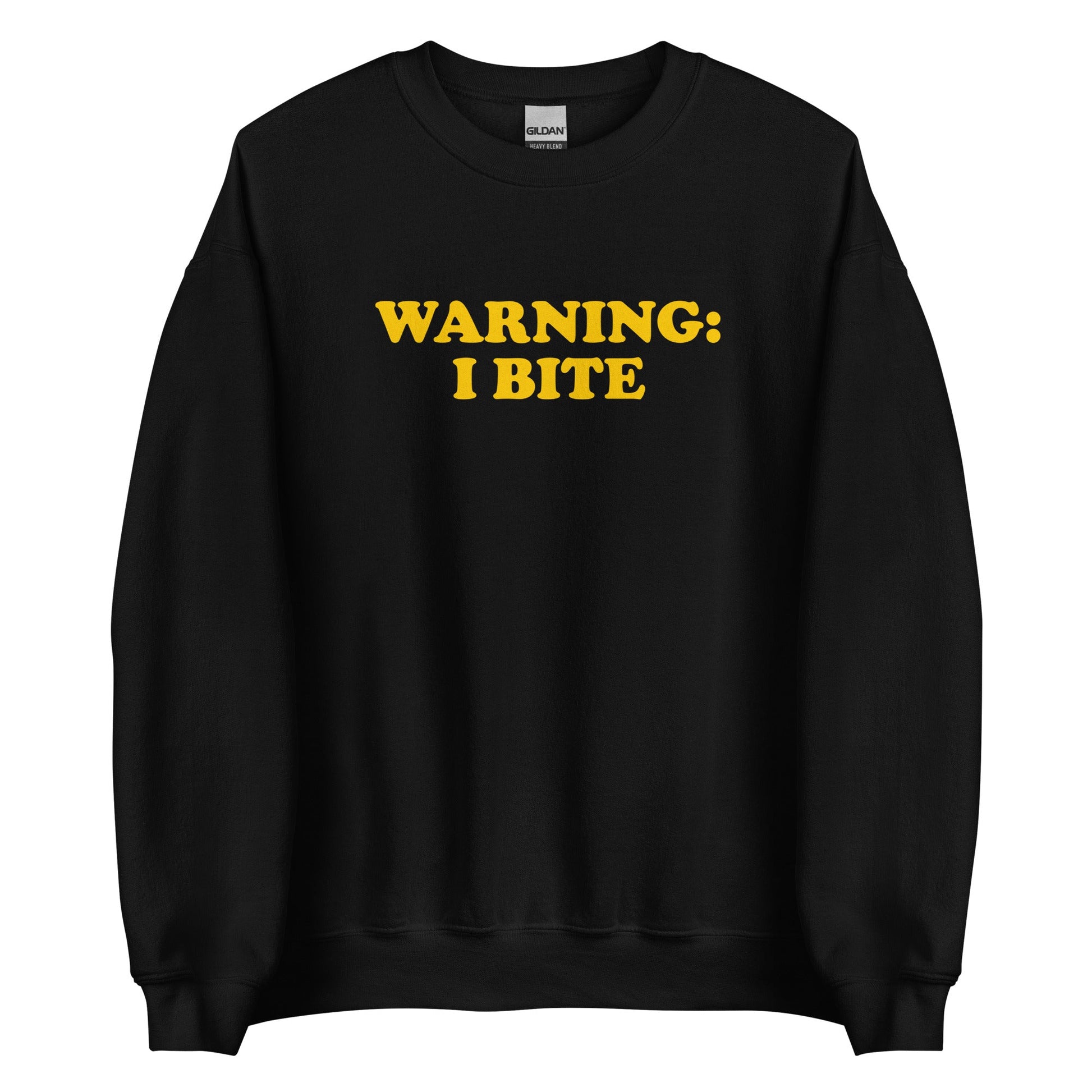 Warning: I Bite Sweatshirt - ninanush