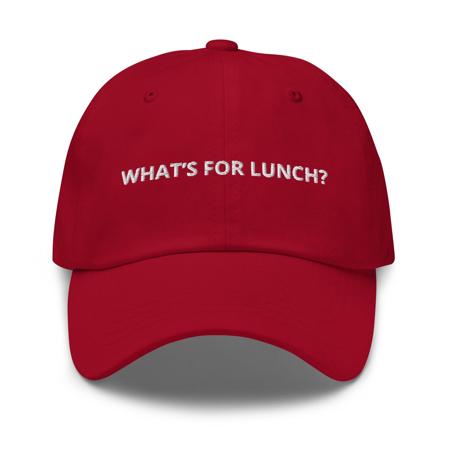 What’s For Lunch? Dad Hat - ninanush