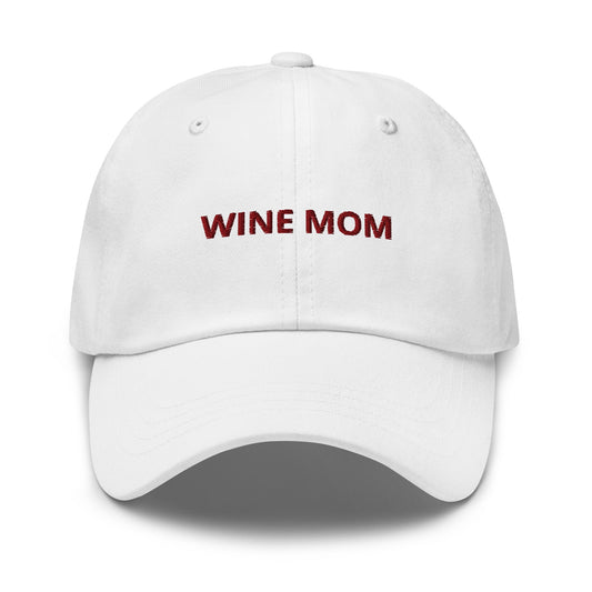 Wine Mom Dad Hat - ninanush