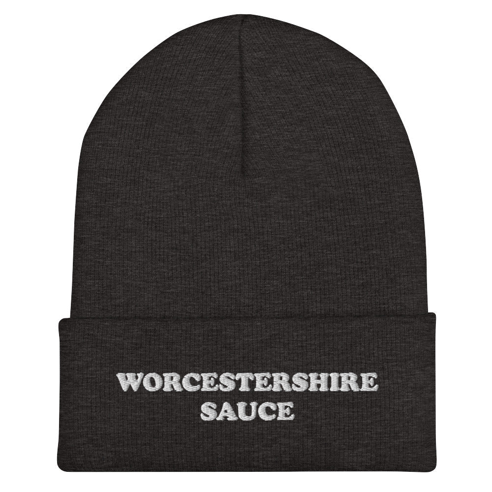 Worcestershire Sauce Cuffed Beanie - ninanush