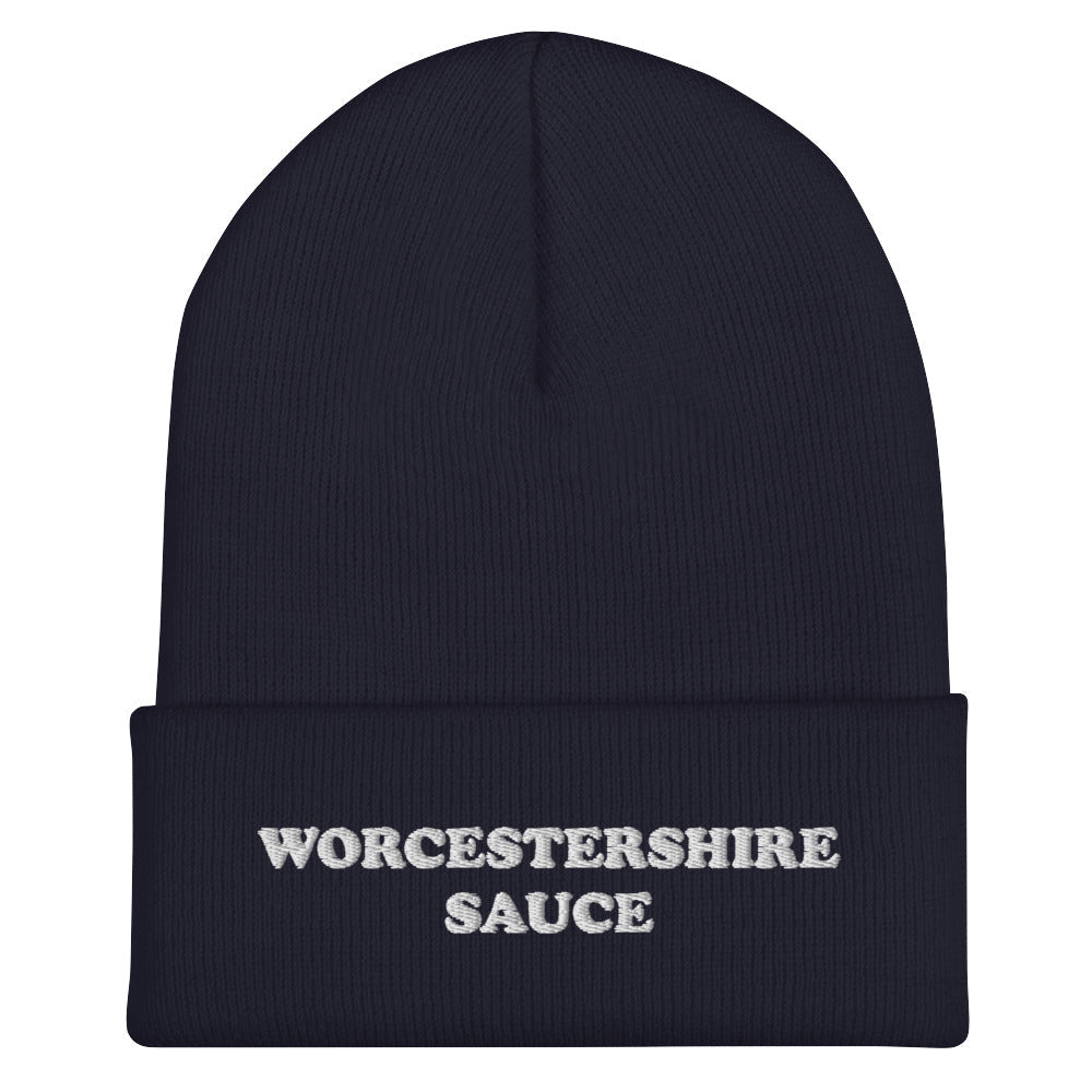 Worcestershire Sauce Cuffed Beanie - ninanush