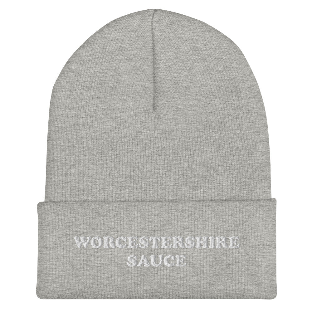 Worcestershire Sauce Cuffed Beanie - ninanush