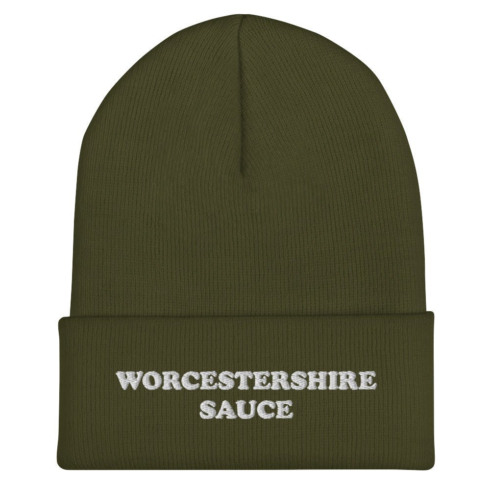 Worcestershire Sauce Cuffed Beanie - ninanush