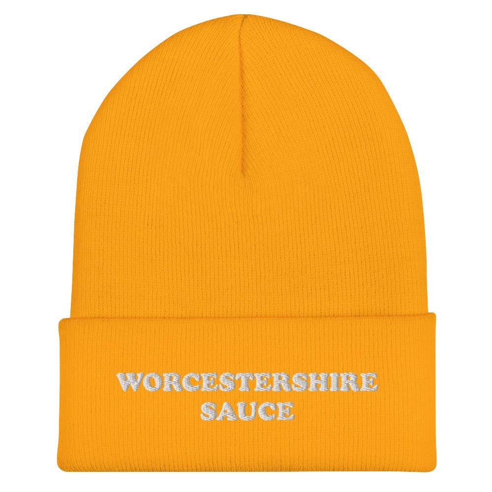 Worcestershire Sauce Cuffed Beanie - ninanush