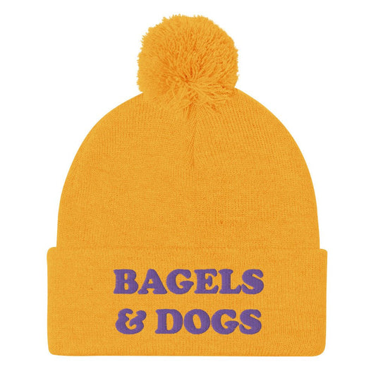 Bagels and Dogs Beanie - ninanush
