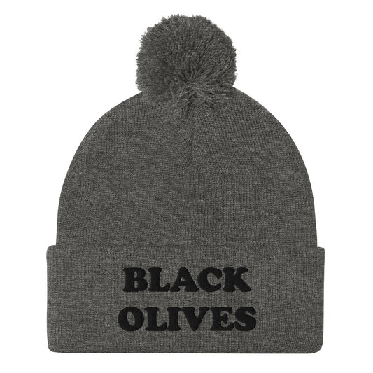 Black Olives Beanie - ninanush