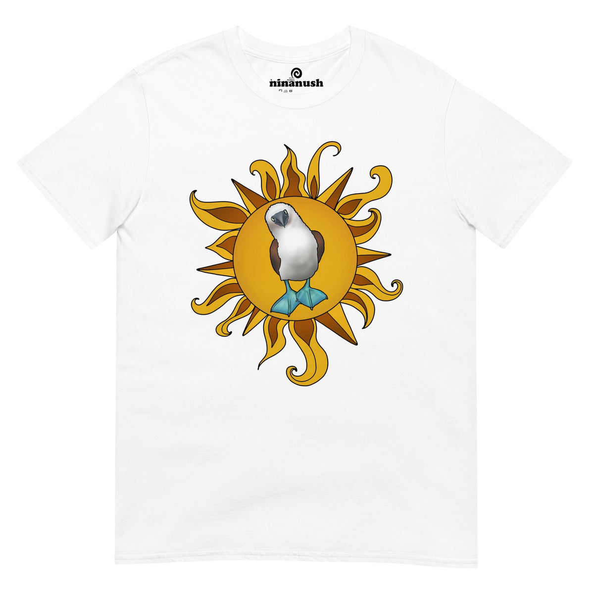 Blue-Footed Booby T-Shirt - ninanush