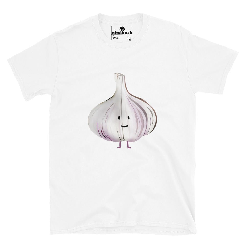 Cute Garlic Head T-Shirt - ninanush