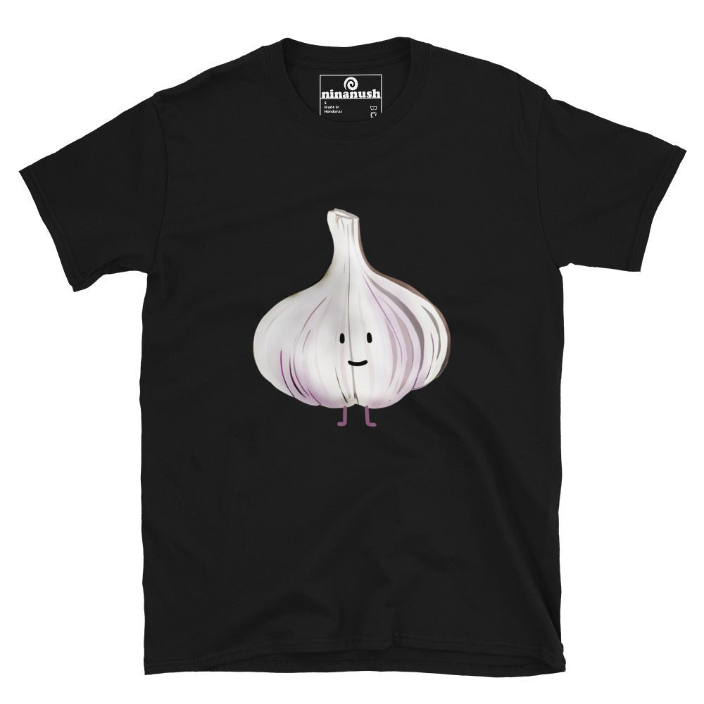 Cute Garlic Head T-Shirt - ninanush
