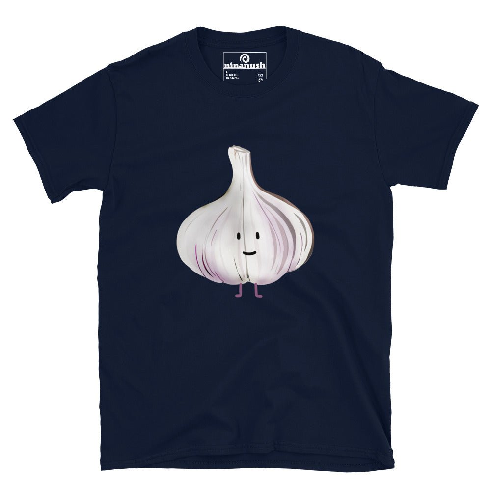 Cute Garlic Head T-Shirt - ninanush