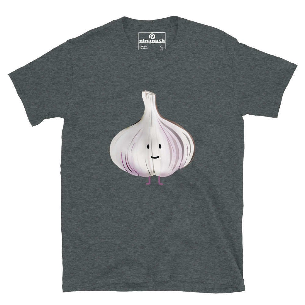 Cute Garlic Head T-Shirt - ninanush