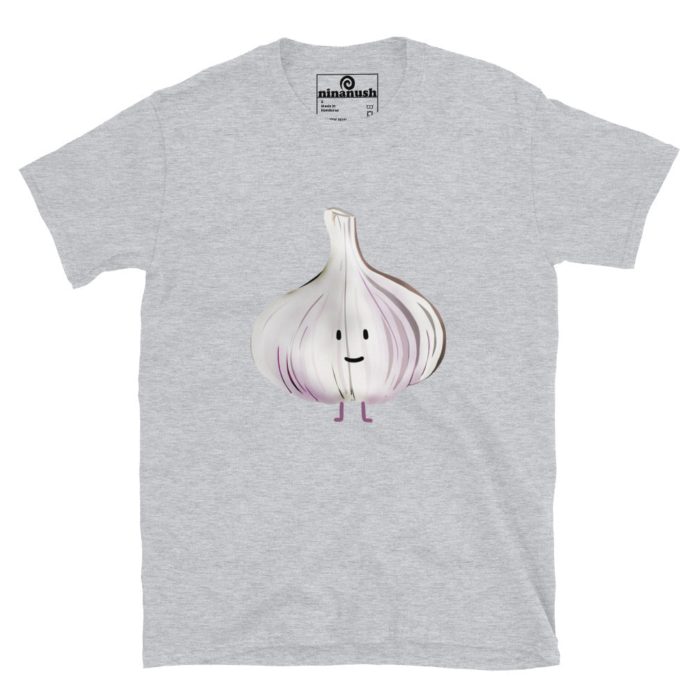 Cute Garlic Head T-Shirt - ninanush