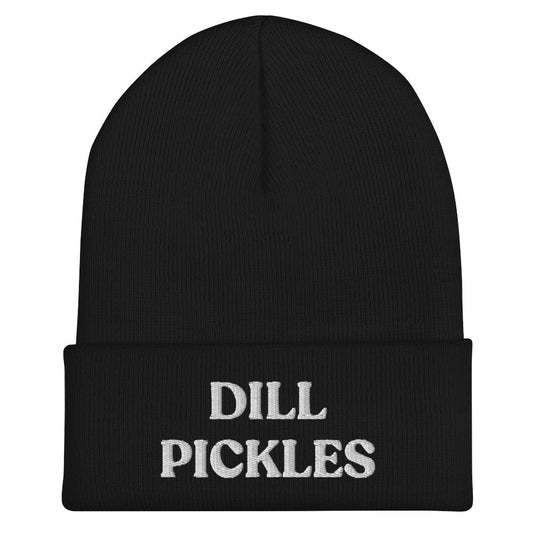 Dill Pickles Cuffed Beanie - ninanush