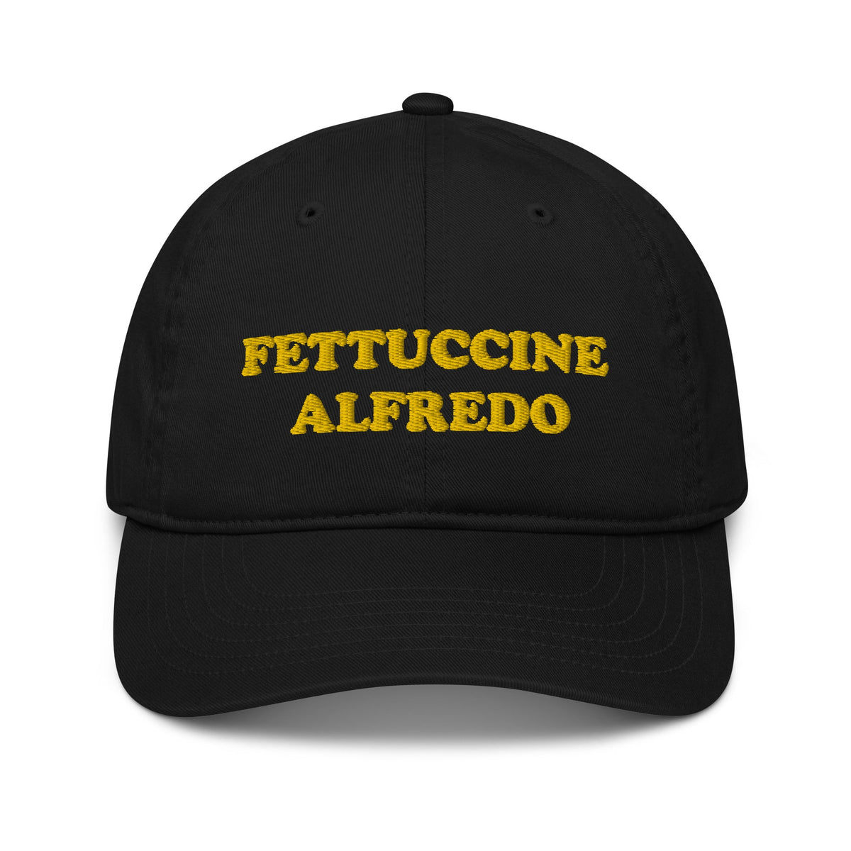 Fettuccine Alfredo Eco Friendly Organic Dad Hat - ninanush