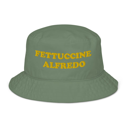 Fettuccine Alfredo Organic Bucket Hat - ninanush