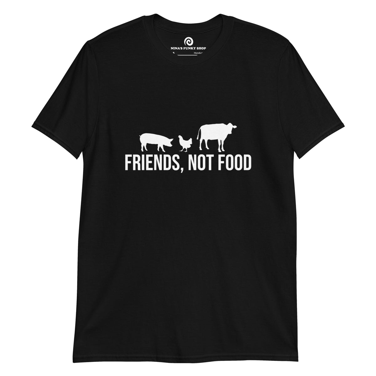 Friends, Not Food T-Shirt - ninanush