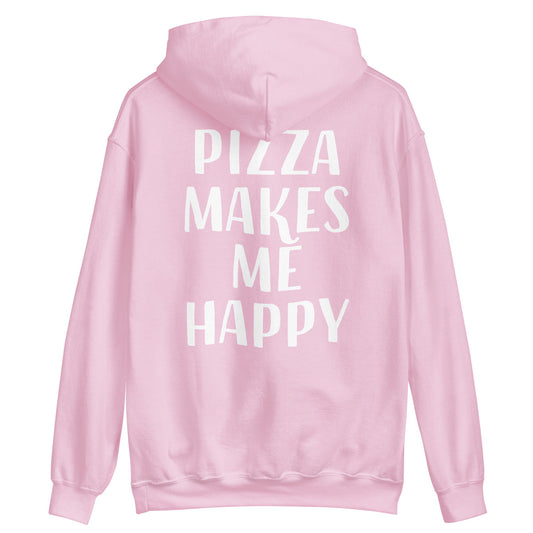 Pizza Makes Me Happy Hoodie - ninanush