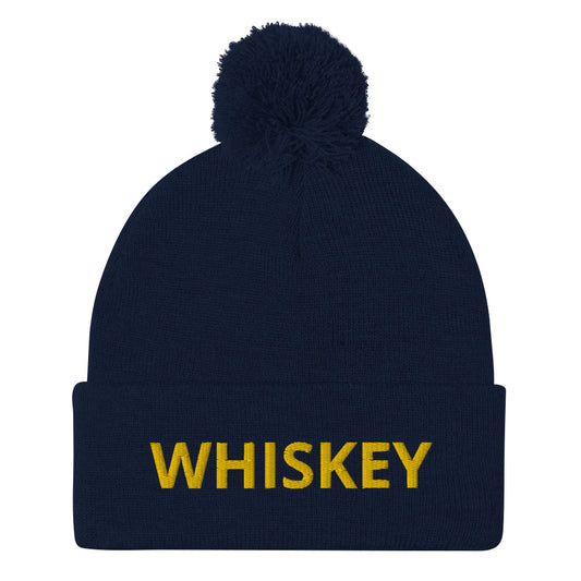 The perfect whisky hat! Street wear, party wear, or cozy house hat. Expand your wardrobe with a classic embroidered beanie with a pom-pom on top. It's warm, comfortable and stylish. We offer new and second hand collections of funky and unique fashion designs. From vintage dresses to ecofriendly shirts and foodie hats. 